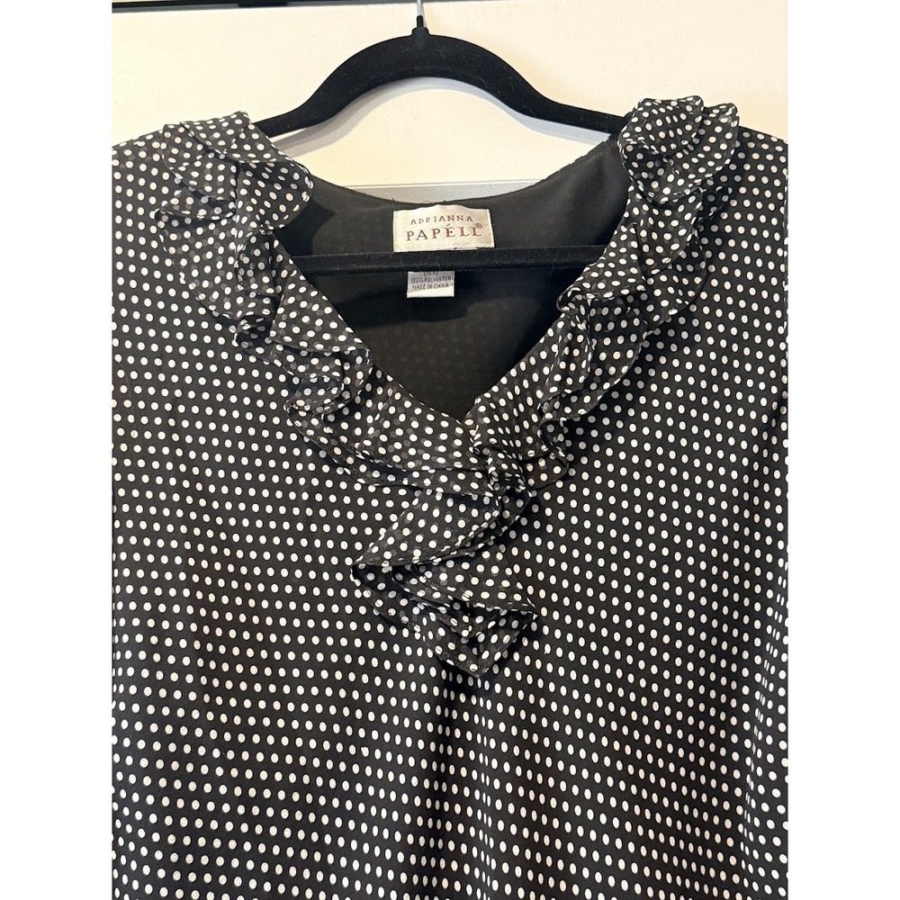 Adrianna Papell Silk Skirt & Blouse 2-Piece Set Ladies Sz 10